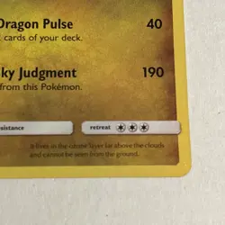 Pokemon TCG Shining Rayquaza Holo Rare Card Shining Legends 56/73 - Image 5