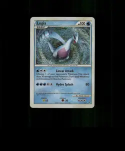 SPARKLING HOLO Lugia Card Lugia Pokemon Card READ DESCRIPTION BELOW p2 - Image 1