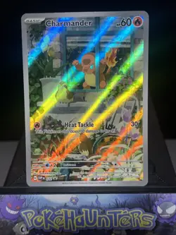 Pokemon Card Charmander SVP 044 Obsidian Flames Black Star Promo Played - Image 1