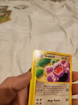 GRANBULL SKYRIDGE 61/144 2003 Vintage WOTC era E-Reader Pokemon Card - Image 5