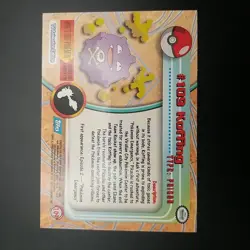 Koffing #109 - Topps BLUE LOGO - Series 2 - NON-HOLO - Pokemon Card - NM/LP - Image 2