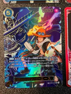 OP13-119 SEC Manga Ace,SP Ace,LDR Ace One Piece Card Games Japanese - Image 4