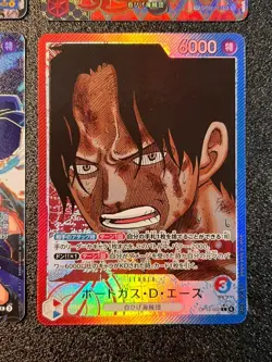 OP13-119 SEC Manga Ace,SP Ace,LDR Ace One Piece Card Games Japanese - Image 5
