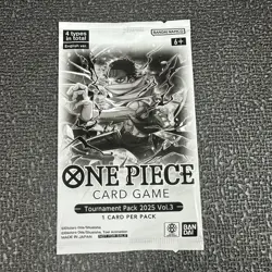 ONE PIECE Card Game Tournament Pack 2025 Vol. 3 Sealed English - Image 1