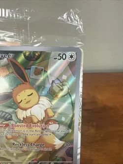 Pokemon TCG Eevee Prismatic Evolutions Promo Card SVP173 - SEALED - Image 3