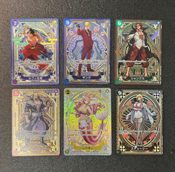 6 Set Special Parallel OP13 Luffy,Sabo,Ace ONE PIECE CARD GAME Japanese - Image 1