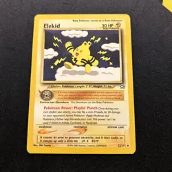 Elekid 22/111 NM/LP -Vintage Rare Pokemon Card- Neo Genesis (5q) - Image 1