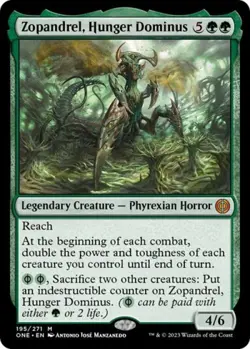 MTG English Zopandrel, Hunger Dominus NM Normal Phyrexia: All Will Be One - Image 1