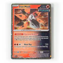 Pokemon - Iron Moth Cosmos Holo - 028/182 - SV Paradox Rift - Promo Card - Image 1