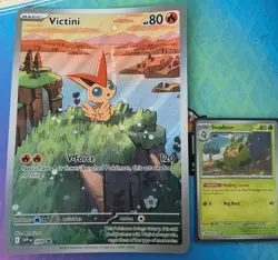 Victini 208 Promo - JUMBO Card - Black Bolt & White Flare - Pokemon TCG - Image 3