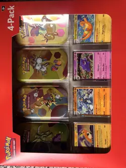 Pokemon Scarlet Violet 151 Mini Tins 4-pack Sam’s Club Bundle, LOT OF 3 - Image 2