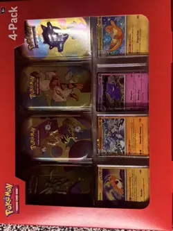 Pokemon Scarlet Violet 151 Mini Tins 4-pack Sam’s Club Bundle, LOT OF 3 - Image 3