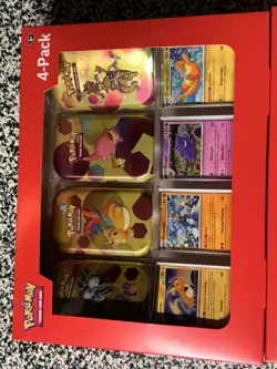 Pokemon Scarlet Violet 151 Mini Tins 4-pack Sam’s Club Bundle, LOT OF 3 - Image 4