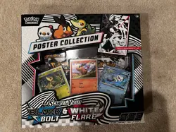 Pokemon TCG Scarlet & Violet Black Bolt White Flare - Poster Collection - Image 1
