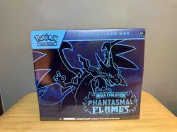 Pokemon Phantasmal Flames Elite Trainer Box ETB Factory Sealed New - Image 1