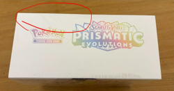 Prismatic Evolutions Pokemon Center ETB - SMALL TEAR - READ DESCRIPTION - Image 5