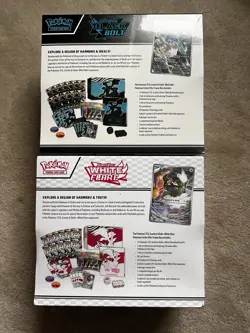 Pokemon Center Black Bolt and White Flare ETB PC Elite Trainer Box SEALED - Image 2