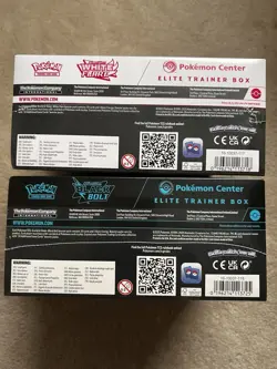 Pokemon Center Black Bolt and White Flare ETB PC Elite Trainer Box SEALED - Image 3