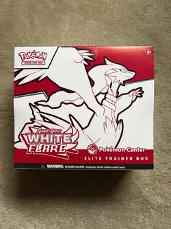 Pokemon Center Black Bolt and White Flare ETB PC Elite Trainer Box SEALED - Image 4
