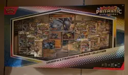 Prismatic Evolutions Pokemon TCG Lucario & Tyranitar Sam's Club Exclusive New - Image 2