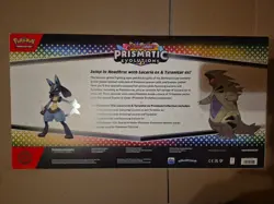 Prismatic Evolutions Pokemon TCG Lucario & Tyranitar Sam's Club Exclusive New - Image 3