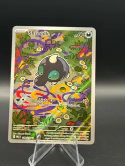 Pokemon TCG Shroodle Mega Evolution 149/132 Full Art Secret Rare Near Mint - Image 1