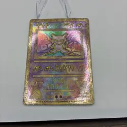 Pokemon TCG Ancient Mew Holo Promo Hieroglyphic 1998 Nintendo Gamefreak NM Swirl - Image 2
