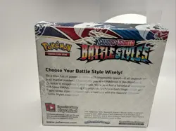 Pokemon TCG Sword & Shield Battle Styles Booster Box Factory Sealed - Image 5