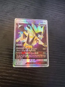 Pokemon Dusk Mane Necrozma GX S&M Black Star Promo SM102 - Image 1
