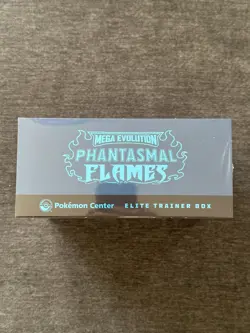 Pokemon Phantasmal Flames Pokemon Center ETB🔥Elite Trainer Box - Sealed - Image 4
