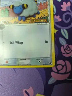 Pokemon TCG EX Dragon Frontiers Mareep (Delta Species) 54/101 Reverse Holo NM - Image 4