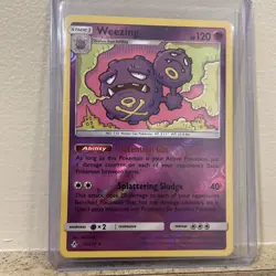 Pokemon TCG SM Unbroken Bonds Weezing 74/214 Reverse Holo Rare 2019 Sun & Moon - Image 1