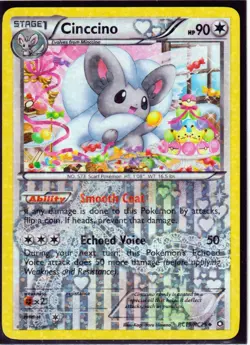 2013 CINCCINO RC19/RC25 Legendary Treasures Pokemon Radiant Collection HOLO (C2) - Image 1