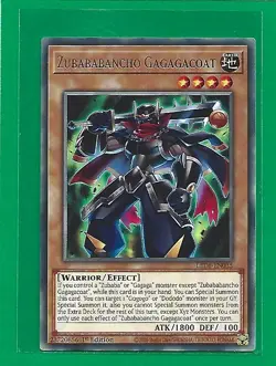 Yu-Gi-Oh! Legendary Duelists Magical Hero Zubababancho Gagagacoat #LED6-EN035 - Image 1