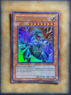 Yugioh Super Conductor Tyranno SD09-EN001 Ultra Rare 1st Ed LP - Image 1