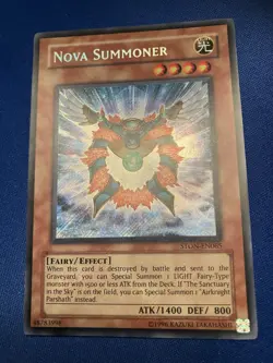 Nova Summoner STON Unlimited Secret Rare Strong High Quality Near Mint - Image 1