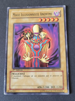 Carte Yu-Gi-Oh! - Mage Illusionniste Anonyme - 1ere Edition - MRD-F068 - VF - Image 1