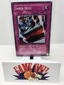 YuGiOh Saber Hole ABPF-EN073 1st Edition Super Rare NM - Image 1