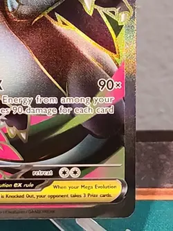 Mega Charizard X EX 109/094 Ultra Rare Pokemon Card Phantasmal Flames - Image 4