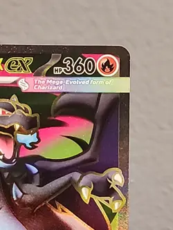 Mega Charizard X EX 109/094 Ultra Rare Pokemon Card Phantasmal Flames - Image 5