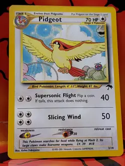 Pidgeot - 2/18 - Promo - Southern Islands Set Pokemon Card - EXC NM - Image 1