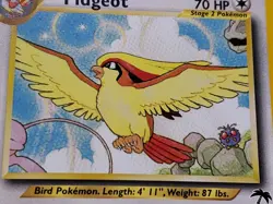 Pidgeot - 2/18 - Promo - Southern Islands Set Pokemon Card - EXC NM - Image 4