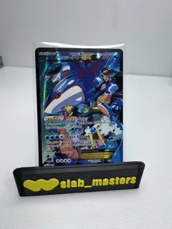 Pokemon TCG Team Aqua's Kyogre-EX Double Crisis Holo Card 6/34 - Image 3