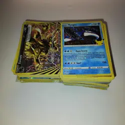 Pokemon Card Lot Bulk 93 Cards Some Are In Bad Shape Found In Storage Unit Sale - Image 1