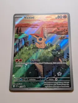 Victini 208 Sv: Scarlet & Violet Black Star Promo Cards Holo 2025 NM - Image 2