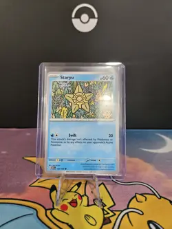 Pokemon Card Staryu Printing Error: Missing Ink - Image 1