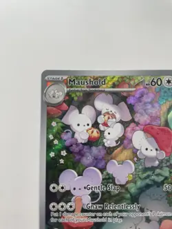 Pokemon TCG Maushold Scarlet & Violet Paldea Evolved Holo Card 226/193 NM - Image 4
