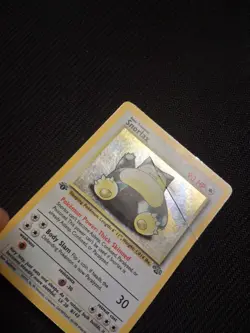 Snorlax 11/64 1st Edition Jungle Holo Rare Pokemon Card HP - Image 4