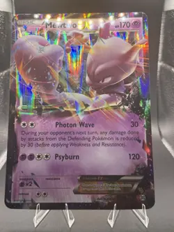 Mewtwo EX Jumbo Card - XY183 Black Star Promo - Holo Pokemon TCG 2016 - Image 1