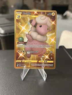 Pokemon TCG Flaaffy Fusion Strike Holo Card 280/264 Secret Rare Gold - Image 1